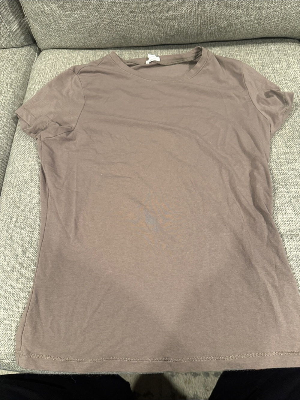 Garage Women's Short-Sleeve Tee in Taupe Brown